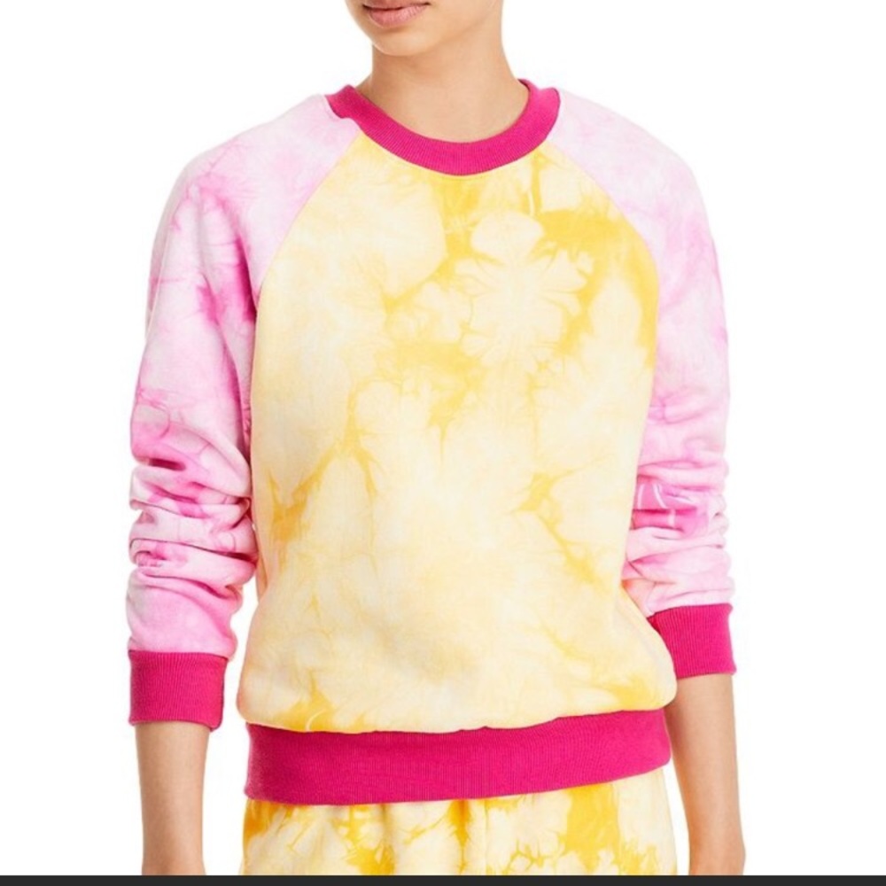NWT Warm Fun tie dye crew sweatshirt